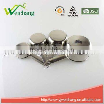 WCTS050 Stainless Steel Tools and Gadgets 4-Piece Measuring Cup Se photo-3