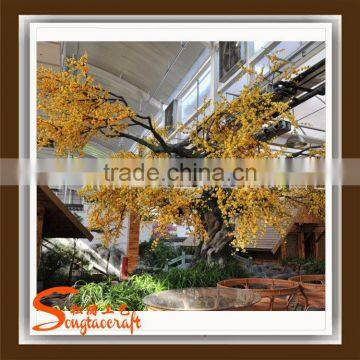 Customized Fiberglass Artificial Cherry Blossom Tree Space Decoration Artificial Cherry Blossom Tree photo-5