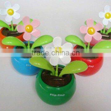 Flip Flap of solar flower and solar toy