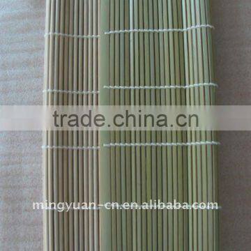 Round Weaving Green Bamboo Placing Mat photo-3