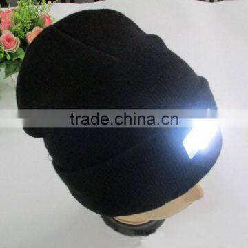 Cap Factory Acrylic Material Led Light Ski Beanie Hats