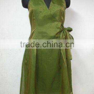 silk party dress