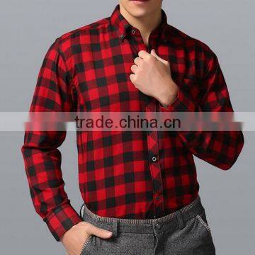 trendy style tartan plaid new latest model mens formal shirts