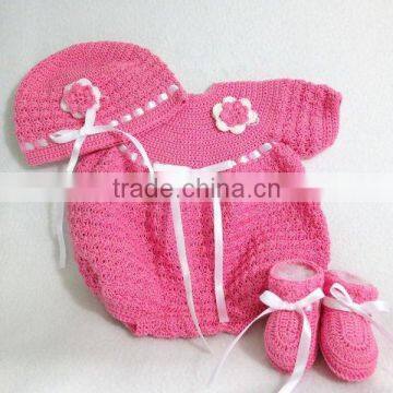 Handmade Crochet Baby Dress photo-6