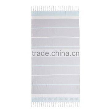 Stripe 100% Cotton Beach Towel With Tassel Made in China photo-4