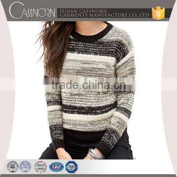 cheap knitted wool handmade sweater design for girl