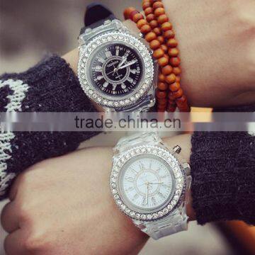 2016 Cute Couple Watch With Diamond Cheap Led Watch For Kids photo-3