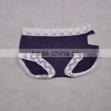 OEM New Design Ladies' 100% Merino Wool Thermal, Young Girl, Lace Band, Seamless, Printed, Customized, Panties, Lady Lingries photo-2