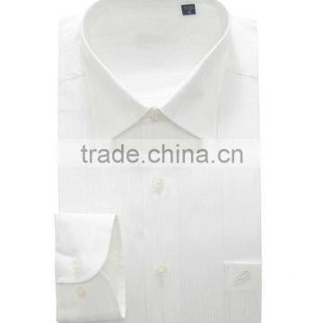 Classic Design Mens Dress Shirt (White/Pink) photo-2