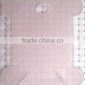 200 Pieces/lot Cross Stitch Tool Wire Plate Line Plastic Winding Sheet