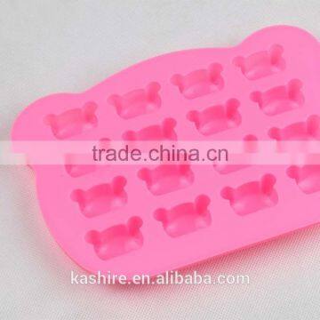 Wholesale High Quantity Eco-friendly Lesbian Bear Shape Silicone Chocolate Mould,soap Mold,diy Cake Mould photo-2