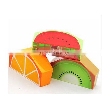 2014 promotional fruit design pencil sharpener