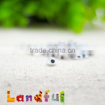 3mm Flat Back White Plastic Moving Wiggle Eyes Safety Toy Googly Eyes photo-4