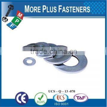 Made in Taiwan Custom Made Flat Round Washer Thick Round Flat Washer Stainless Steel Flat Round Washer