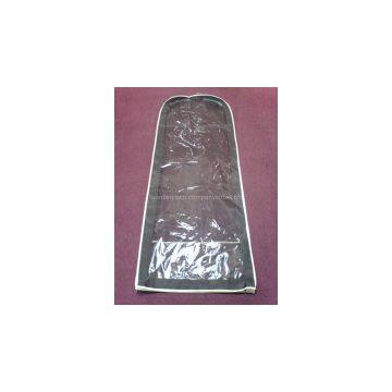 Imported Sided Hard Black Mesh Wedding  Bag SAWB-005