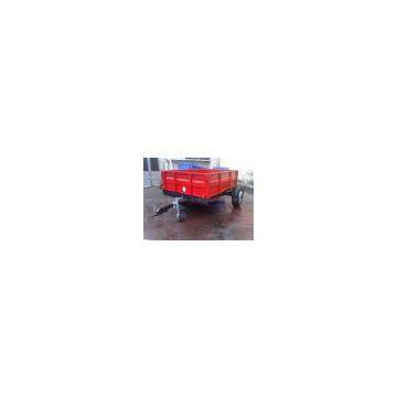 Red Color ATV Farm Agricultural Trailer photo-2