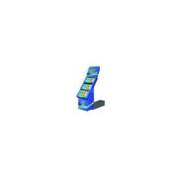 B Flute + 350gsm Paper Cardboard Display Shelves For Shampoo Glossy / Matte Film Lamination
