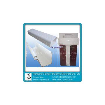 2015 New Fashinal Style Roof Products PVC Rain Gutter/Plastic Rain Gutter photo-3
