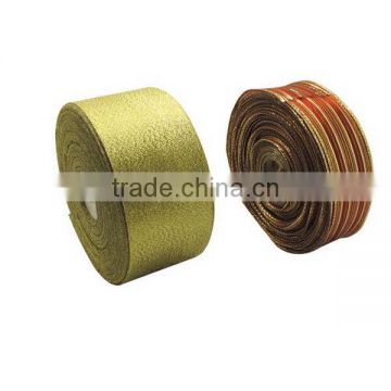 Bottom price antique wholesale woven cotton ribbon