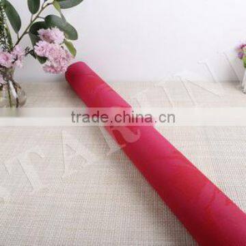 colorful pvc coated nets red chinese brocade fabric