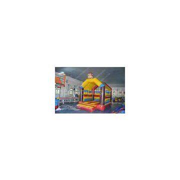 Attractive 0.55mm PVC / Oxford Inflatable Bounce House , inflatable fun world