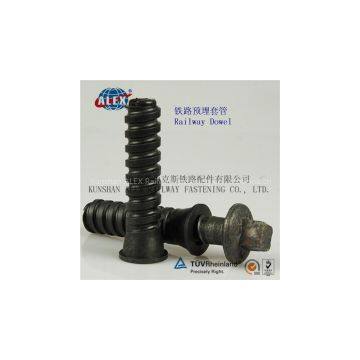 Railway Screw Dowel Shanghai Supplier, Manufacturer Railway Screw Dowel, Fastener Railway Screw Dowel