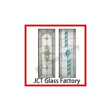 4mm-40mm Mosaic stained glass piece from Chinese art glass design