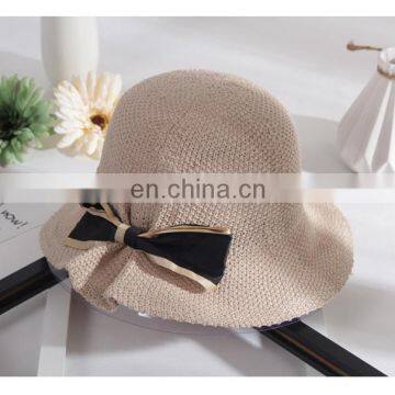 Woman Fisherman Hat Bowknot Basin Hat