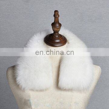 Tongxiang real jumbo fur collar scarf short style fashion women neck warmer