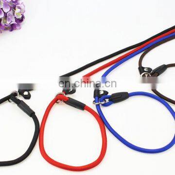 Nylon Dog Training Leash Dogs P Chain Slip Collar Walking Leads Rope S M L For Small Medium Breeds Chihuahua Teddy photo-2