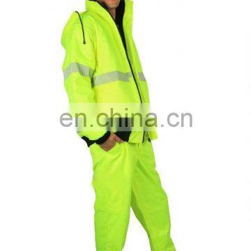 hi vis reflective safety workwear jacket and pants