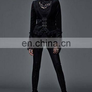 Transparent Embroidered Laces Mini Skirt Q-258 Punk Rave photo-6