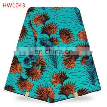 Cotton wax fabric african wax printing clothes fabric for african market