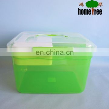 10 L plastic multi storage box with inner small box