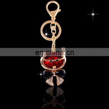 promotional Hot New metal rhinestone funky mobile Keychain for women mobile phones MCA-0099