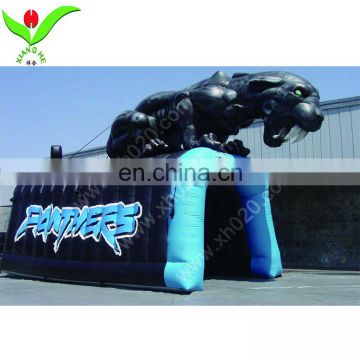 Hot sale alibaba inflatable panther Tunnel Entranceway with certification