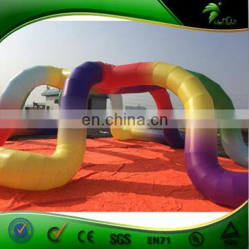 Giant Fashion Inflatable Rainbow Tent For Trade Show photo-2
