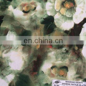 Fashion poly air layer Printed Knitting Fabric