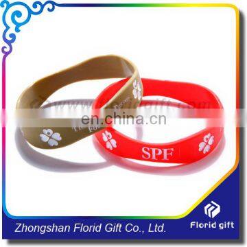 Promotional Most Popular Advertising Cheap Custom Silicon Bracelet photo-2