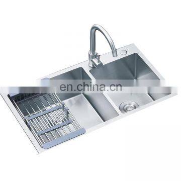 8045 kitchen accessories set stainless steel kitchen sink,faucet,sink drain