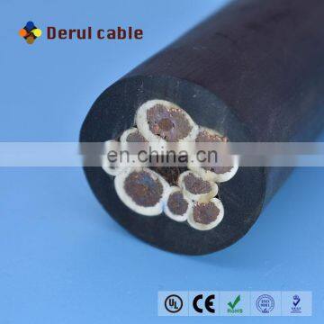 Deep well lifting submersible pump cable