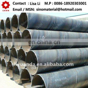 ASTM A 252 SSAW Welded Spiral Steel Pipe