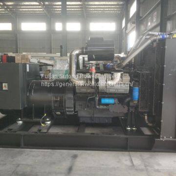 560kW SDEC Diesel Engine Generator With 1250A Change-Over Switch for Building Back-up Power Supply