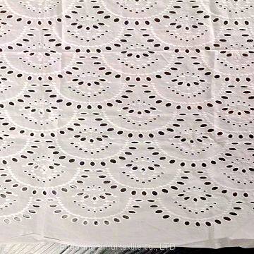 swiss voile 100% cotton african fabric embroidered