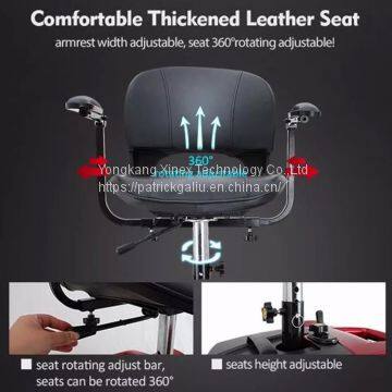 Classic 4 Wheel Electric Mobility Scooter for Seniors Battery Removable photo-3