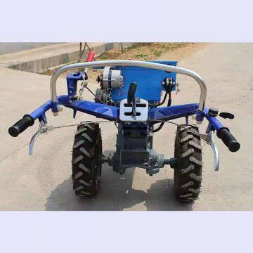 Three Friction Disc Tractor Hand Crank Tractor For Sowing / Harvesting