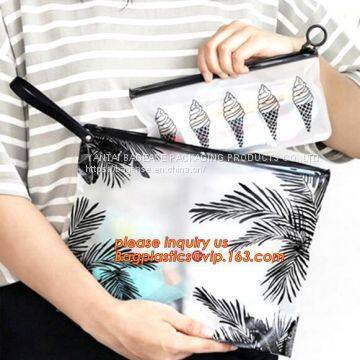 Clear Color Waterproof PVC Plastic Soft Zipper Invoice pouches Bill Bag Pencil Pouch Pen Bag Closure,Travel Toiletry Mak