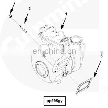 ISX QSX Turbo Mounting Gasket 3685535 3693798