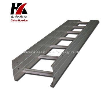 customize flexible Ladder type bridge cable tray aluminum cable ladder cable rack for data center