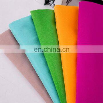 100% polyester Microfiber brushed plain dyed solid peach skin fabric for pillowcase